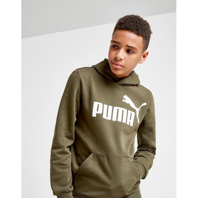 Puma No1 Logo Hoodie Junior - Green 