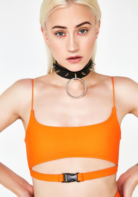 Agent Orange Buckle Cami