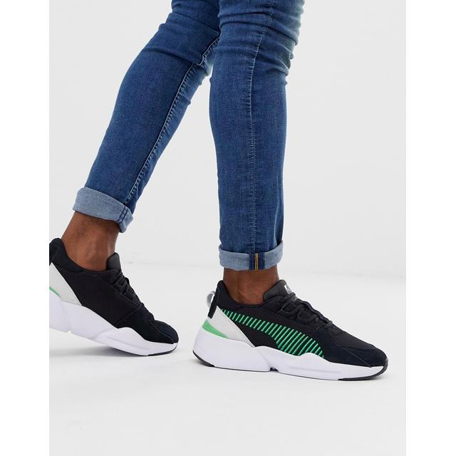 Puma Zeta Suede Trainers In Black / Colour Block from ASOS on 21 Buttons