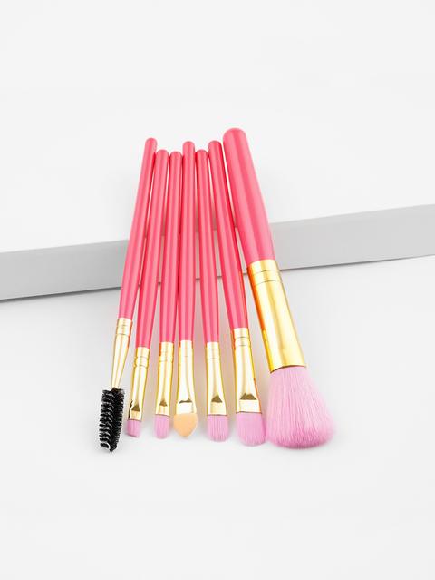 Two Tone Handle Makeup Brush 7pcs