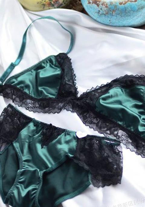 Pantaloncini Tuta Intera Pizzi Condole La Cinghia 2-in-1 Verde