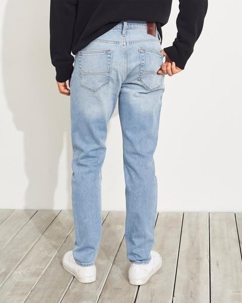hollister epic flex taper jeans