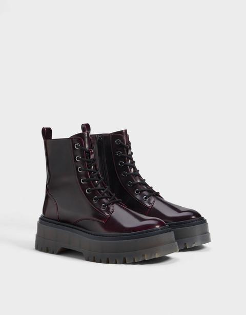 Botines Plataforma Track