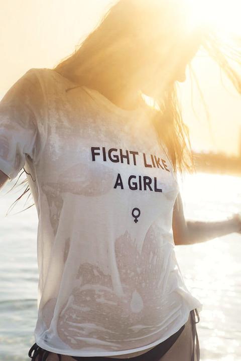 Fight Like A Girl Tee