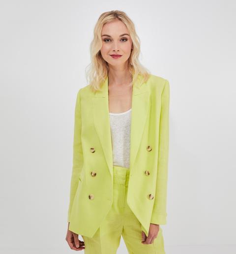 Veste De Tailleur En Lin