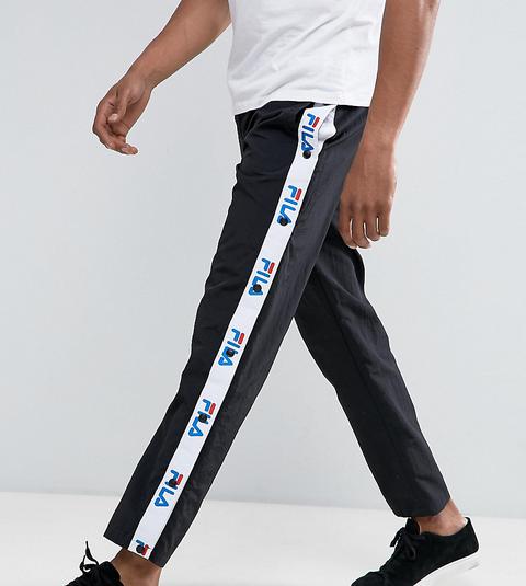 Joggers Negros Con Cinta Con El Logo Exclusivos En Asos De Fila