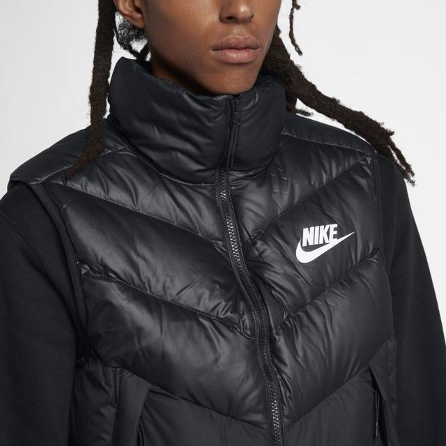 vencimiento espiral León Nike Sportswear Windrunner Down Fill Chaleco - Hombre - Negro de Nike en 21  Buttons