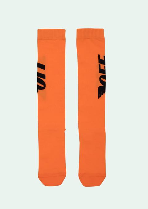 Orange Off Wings Socks