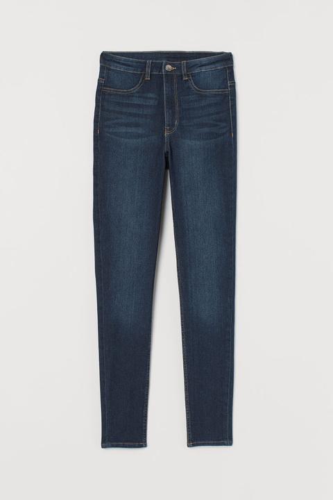 Super Skinny High Jeans - Azul