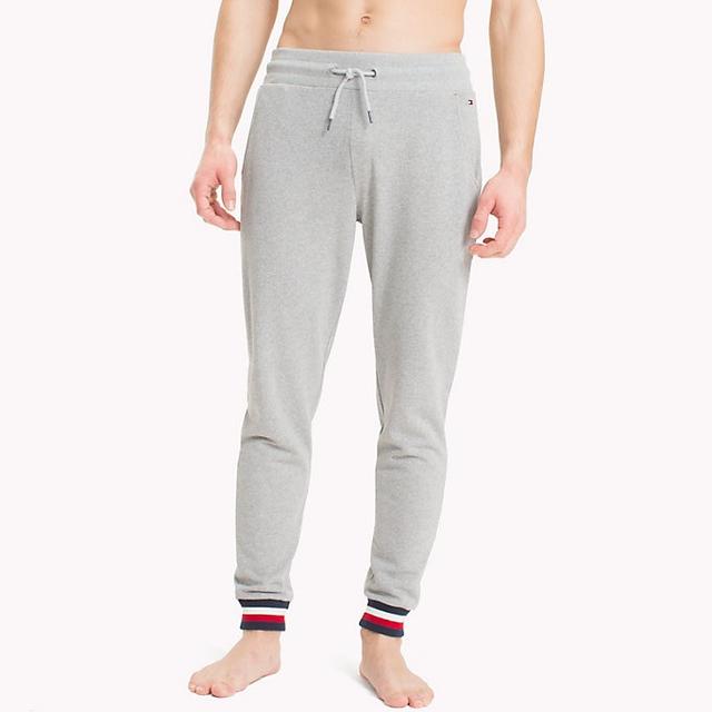 tommy hilfiger grey tracksuit bottoms