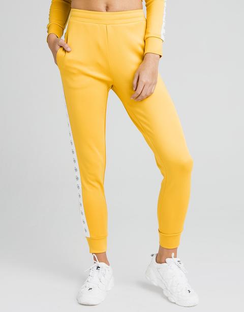 yellow joggers womens
