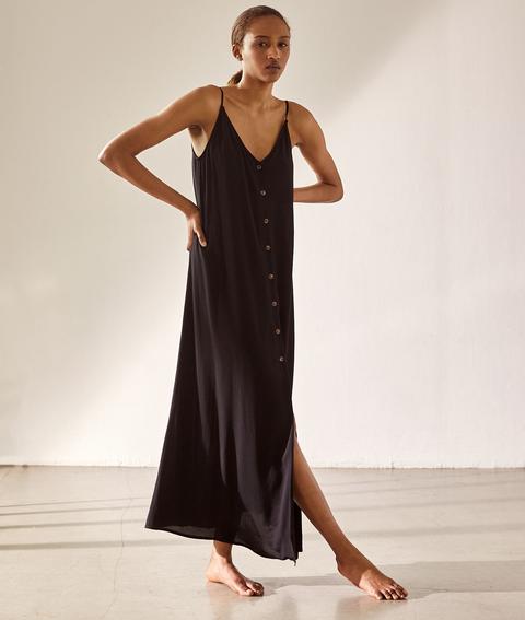 Robe Dos Nu À Bretelles - Simona - M - Noir - Femme - Etam