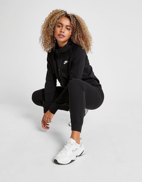 Nike Essential Full Zip Hoodie - Black - Womens