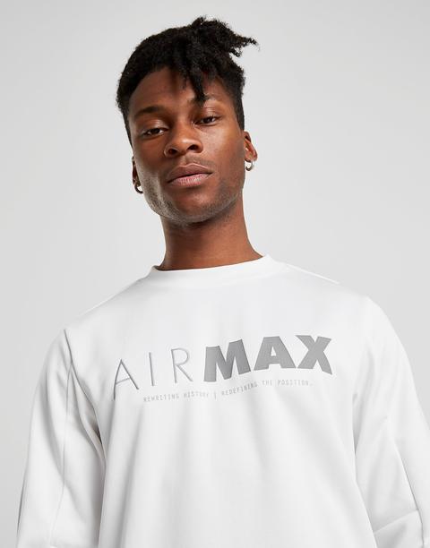 Nike Air Max Crew Sweatshirt - White 