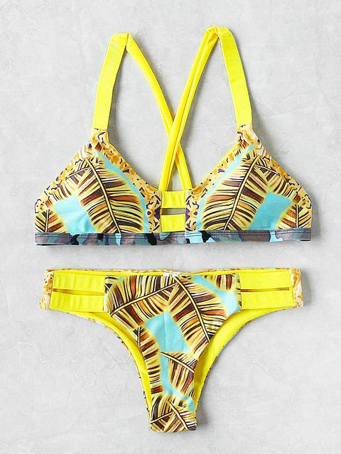 Set Bikini De Tirantes Cruzados