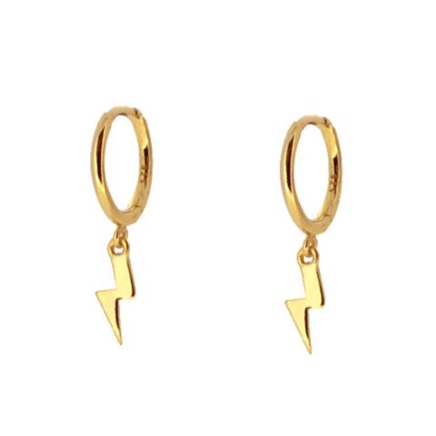 Pendientes Rayo-aro Gold