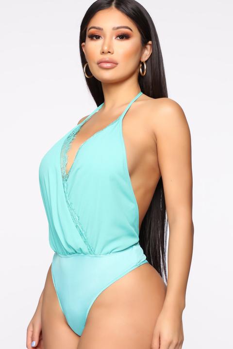mint bodysuit
