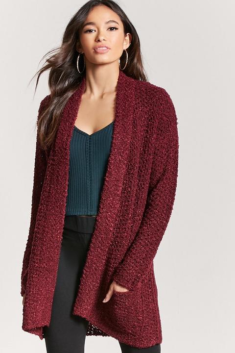 Cardigan Bouclé