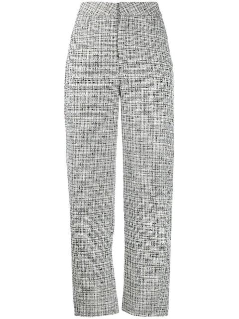 Totême - Houndstooth Straight from Farfetch on 21 Buttons