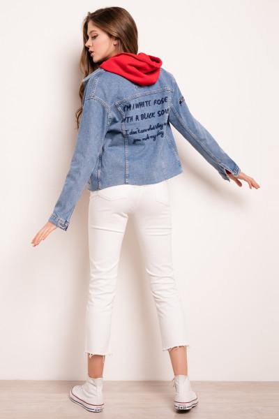 Embroidered Denim Jacket