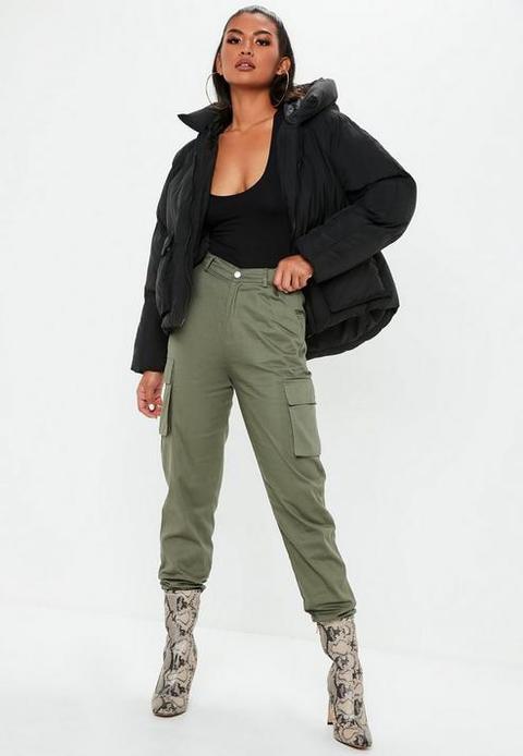 missguided hooded puffer jacket