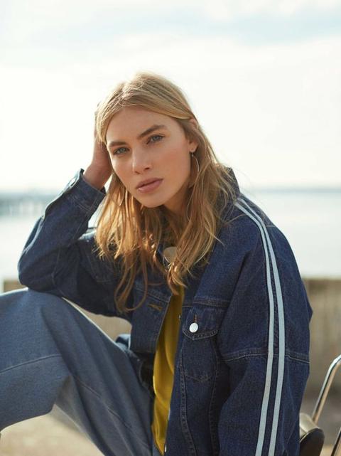 Chaqueta Denim Stripe