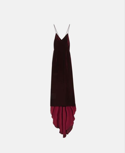 stella mccartney velvet dress