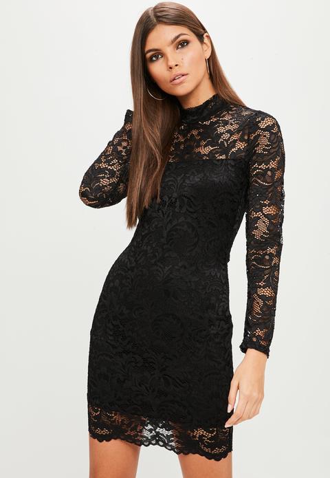 Missguided lace clearance mini dress