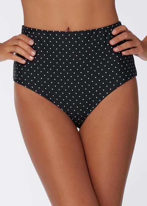 Bikini Slip Alto Pois Christina