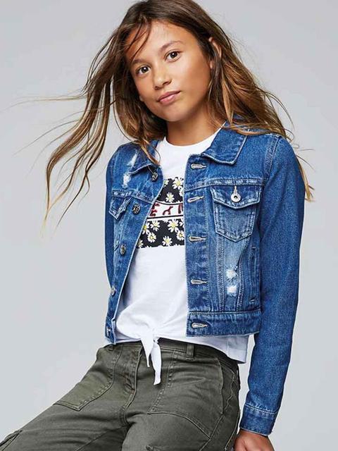 peacocks denim jacket