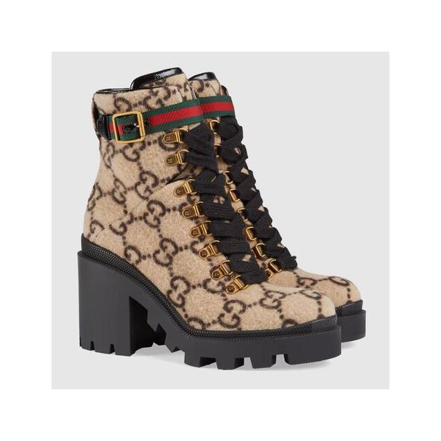 gucci wool boots