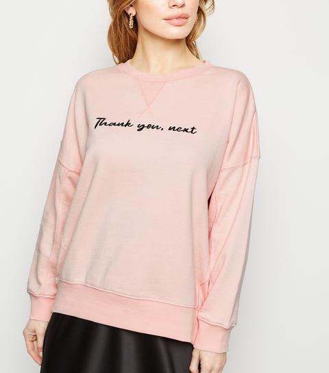 new look slogan sweatshirt