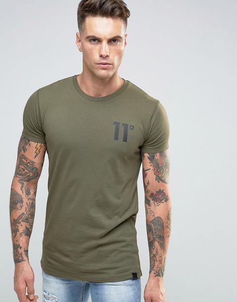 Camiseta Con Logo De 11 Degrees