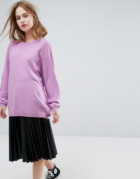 Asos - Maglione Oversize - Viola