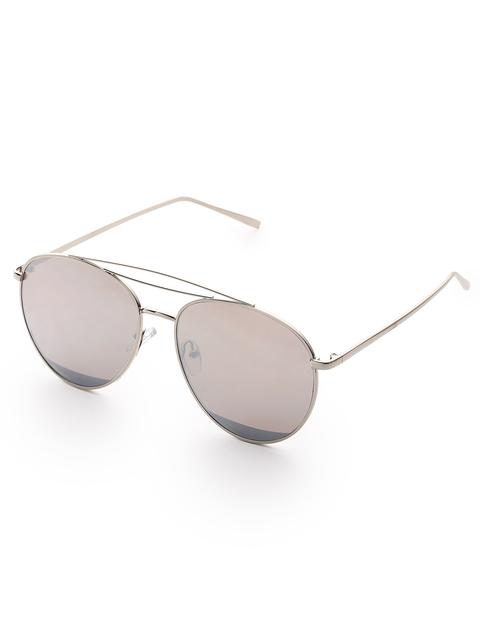 Gafas De Sol Estilo Aviador Con Lentes De Espejo