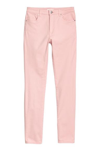 H & M - Pantaloni Skinny Fit - Rosa