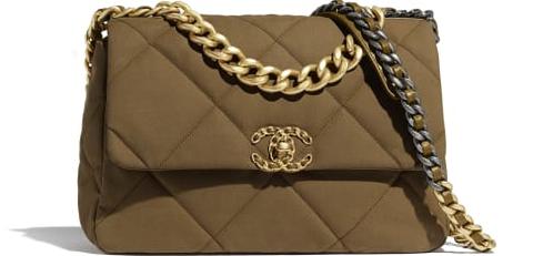 Bolso Grande Con Solapa Chanel 19