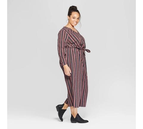 universal thread tie front jumpsuit