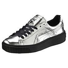 Sneaker Basket Platform Metallic Donna Puma