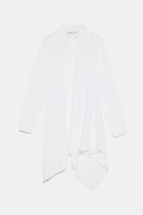 Camisa Comprida De Popelina