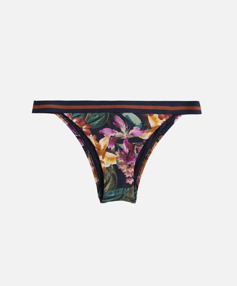 Slip Bikini Alla Brasiliana Tropicali