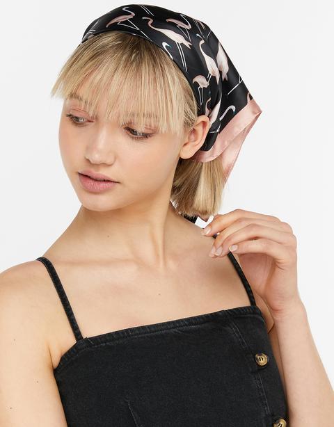 Flamingo Square Head Scarf