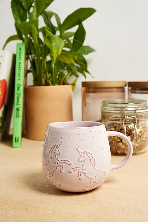 Unicorn Earthenware Mug