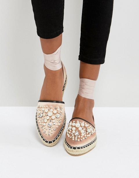 Asos - Juleta - Espadrilles Decorate - Beige