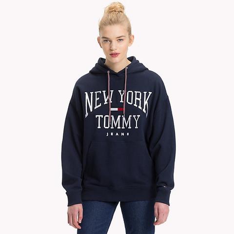 Sudadera Con Capucha Y Logo Nyc