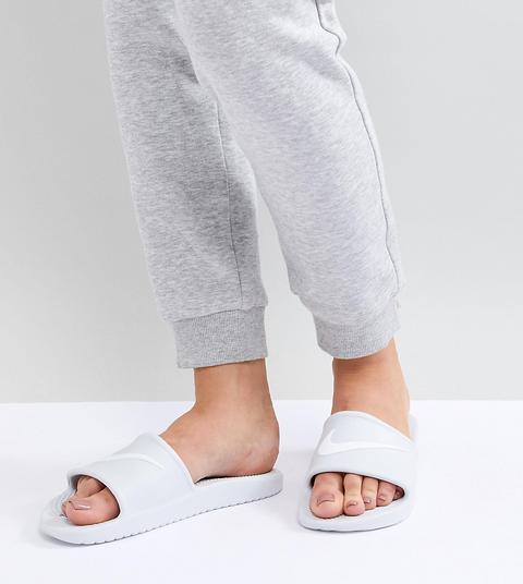 Nike Kawa Slider Sandals In White