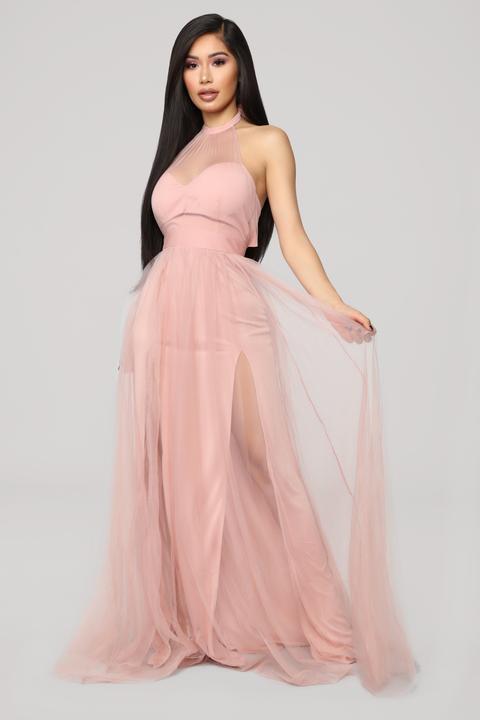 Off The Tulle Gown - Blush