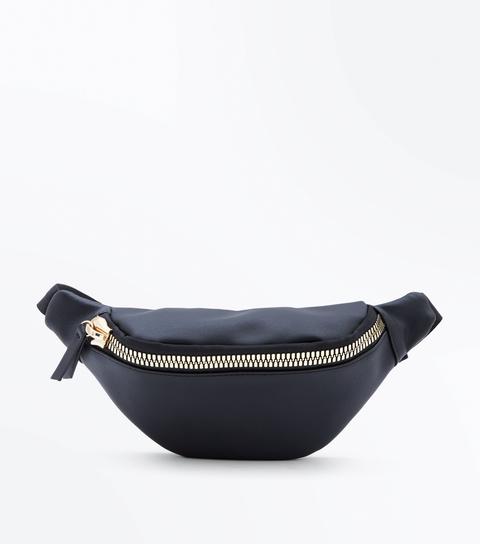 New look cheap black bum bag