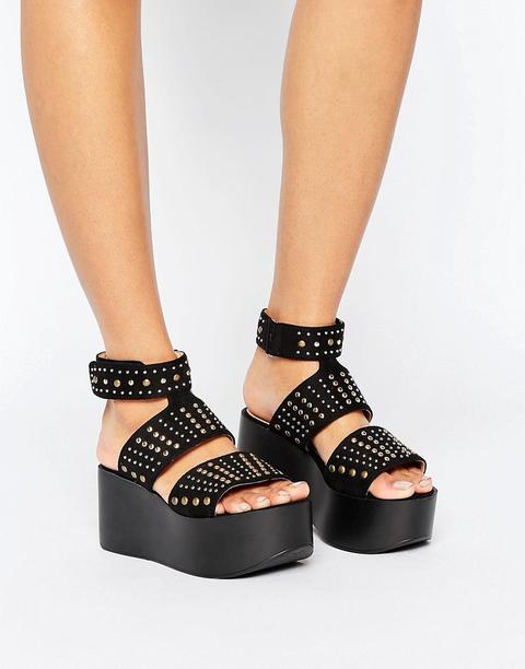 Raid Nadia Stud Flatform Sandals