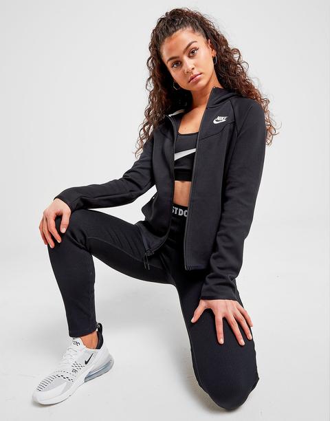 Diploma cinta motivo Nike Tech Fleece Hoodie - Black - Womens de Jd Sports en 21 Buttons
